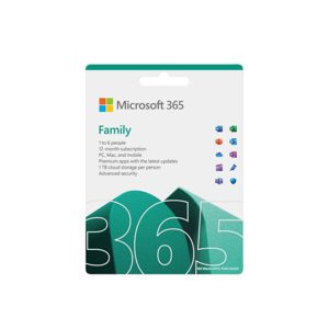 Phần mềm M365 Family English APAC Subscr 1YR Medialess (EP2-36878)