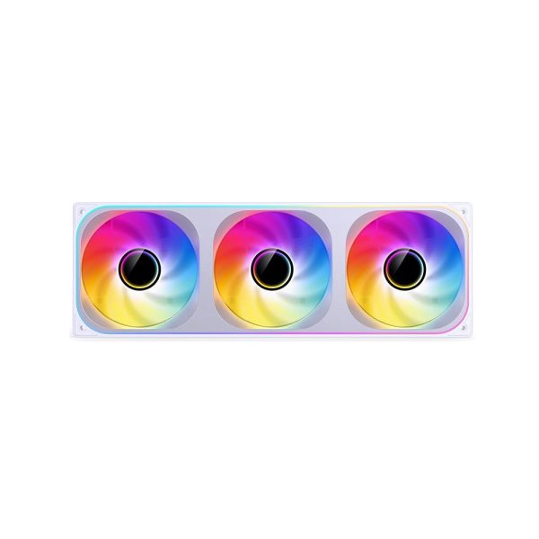 Fan case JONSBO ZB-360WR White LED ARGB REVERSE (FAN ngược)