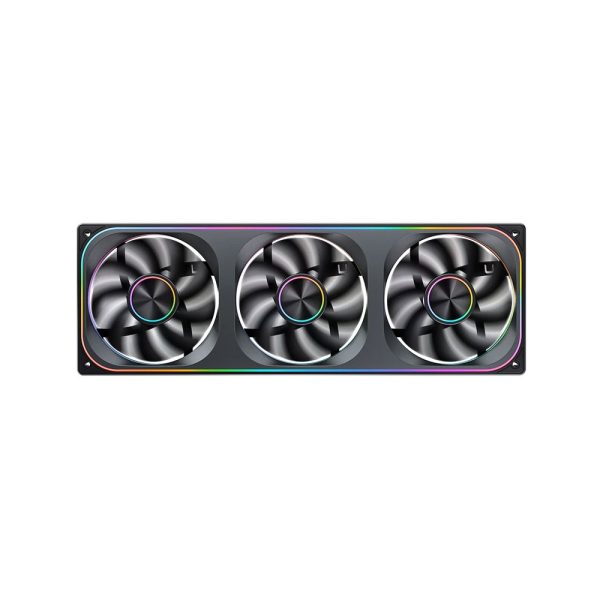 Fan case JONSBO ZA-360BR BLACK LED ARGB REVERSE