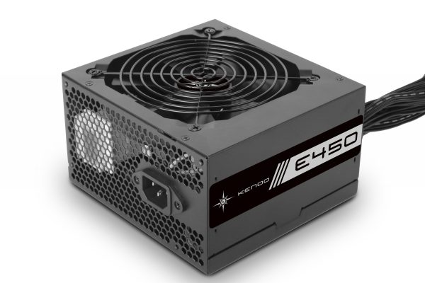 Nguồn máy tính KENOO ESPORT E450 450w ( Fan 12cm/ Cáp Dẹt/ Màu Đen)