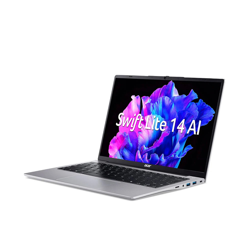 Laptop Acer Swift Lite 14 AI SFL14-51M-56HS (NX.J1HSV.002) (Ultra 5-125U/16GB RAM/512GB SSD/14.0 inch FHD+/Win11/Bạc/vỏ nhôm) - Image 2