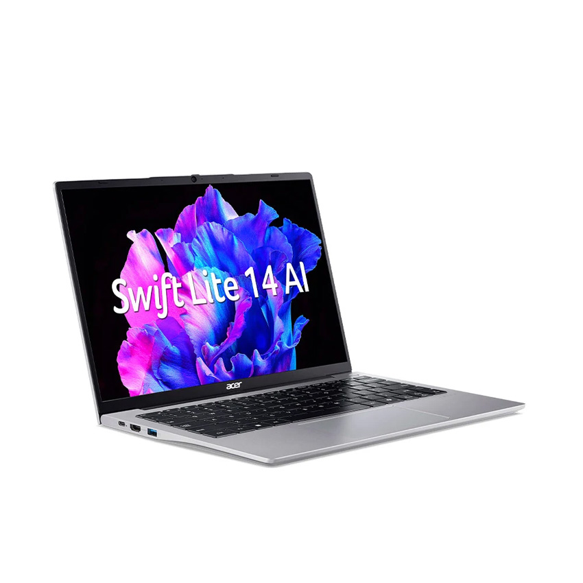 Laptop Acer Swift Lite 14 AI SFL14-51M-56HS (NX.J1HSV.002) (Ultra 5-125U/16GB RAM/512GB SSD/14.0 inch FHD+/Win11/Bạc/vỏ nhôm) - Image 3